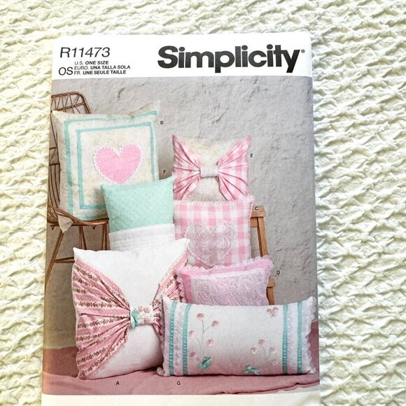 Sewing Pattern Pillows Simplicity R11473 - Picture 2 of 7